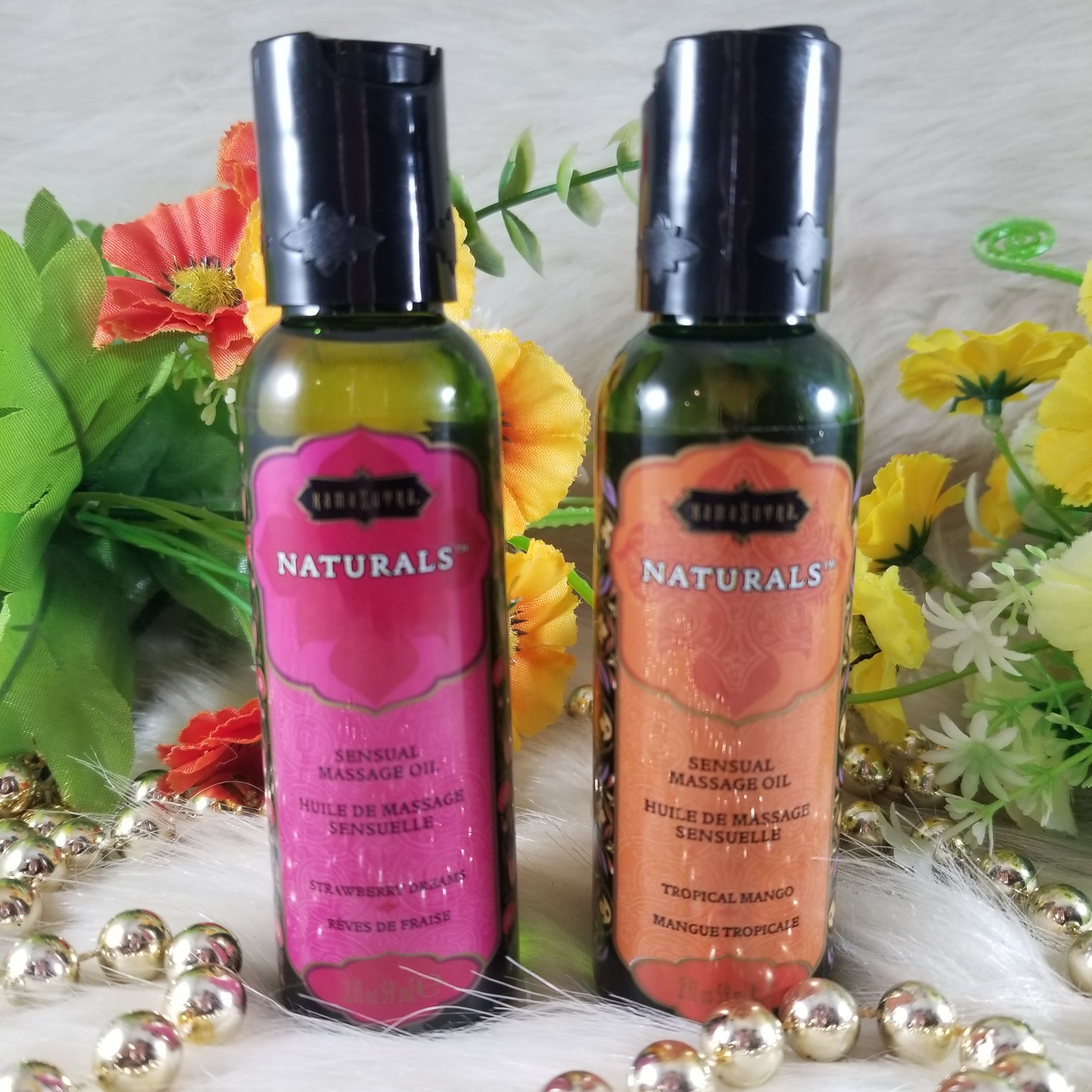 Kama Sutra Aromatic Massage Oil Set - 5 Natural Essential Oil Blends for Ultimate Relaxation