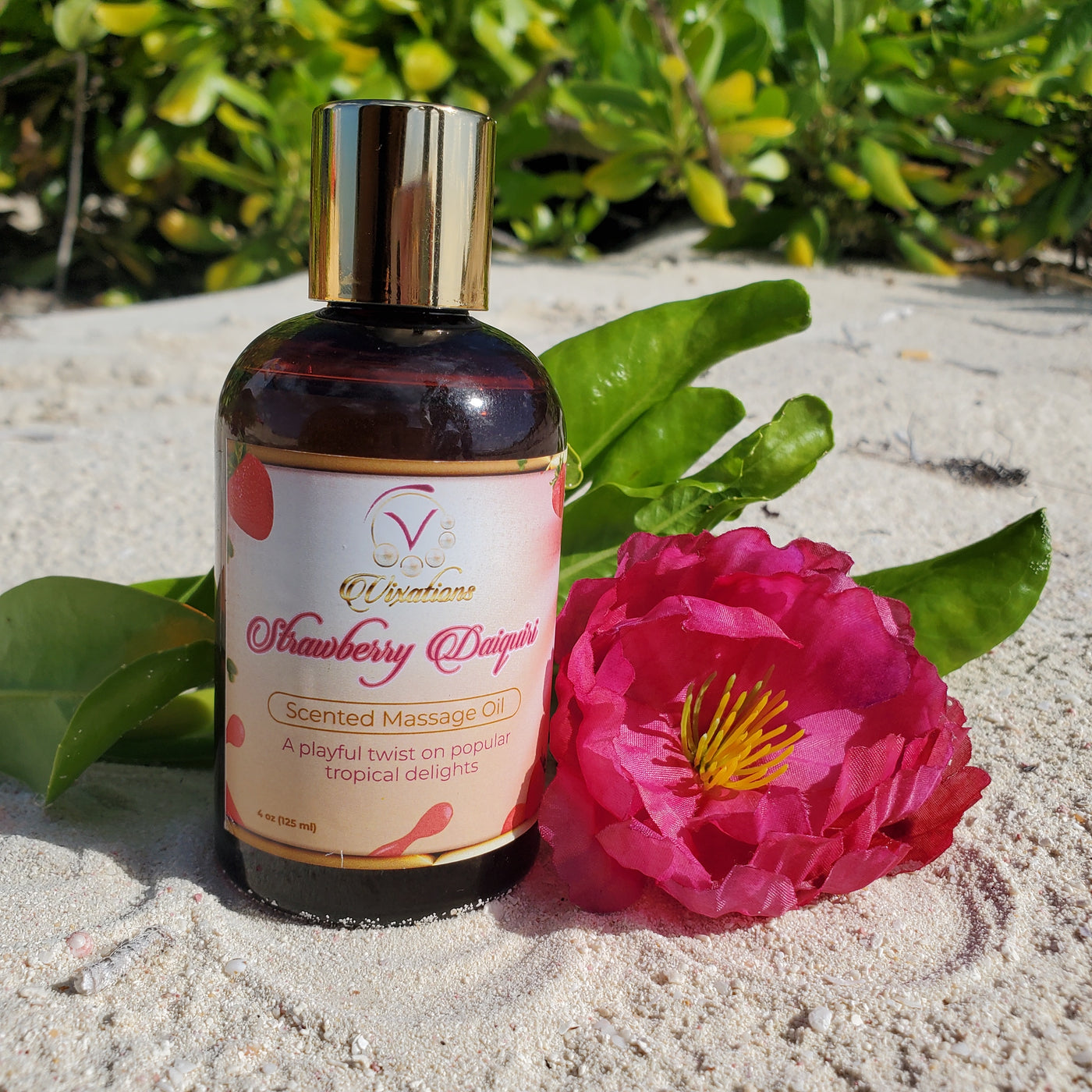 Strawberry Daiquiri Scented Massage Oil