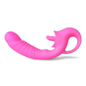 Curved G-Spot Vibe with Tongue