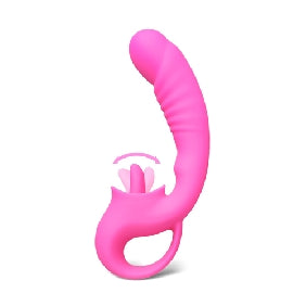 Curved G-Spot Vibe with Tongue