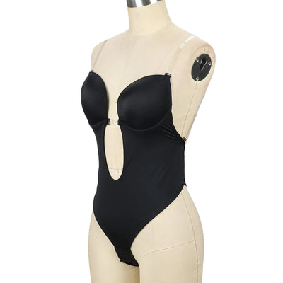 Backless Deep V Bodysuit