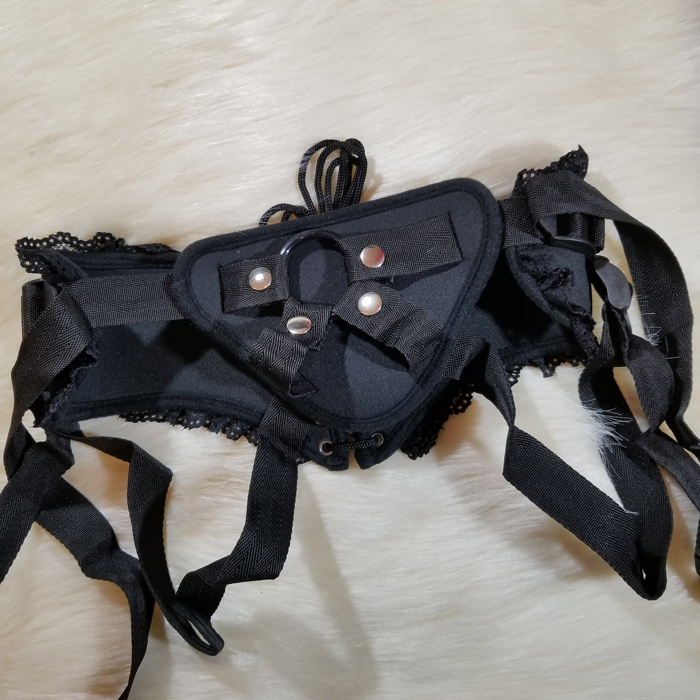 Laced Up Strapon Harness