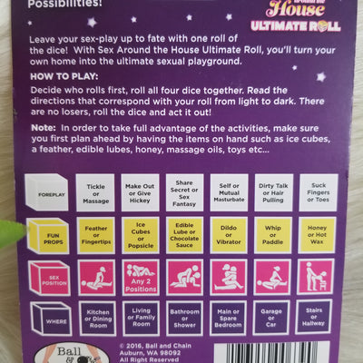 Sex Around The House Dice
