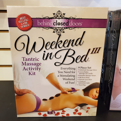 Weekend in Bed Tantric Massage Kit
