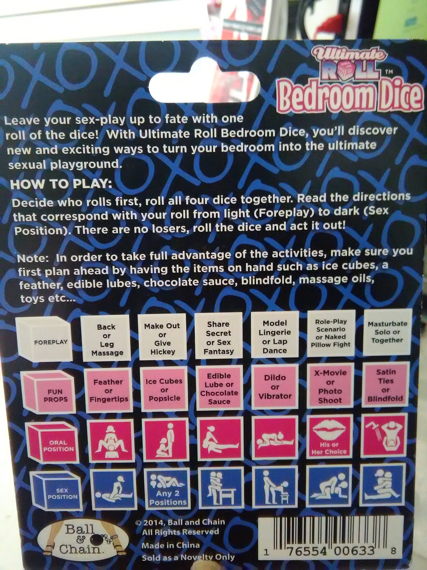 Ultimate Roll Bedroom Dice
