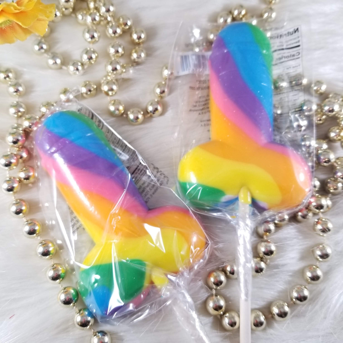 Rainbow Cock Pops