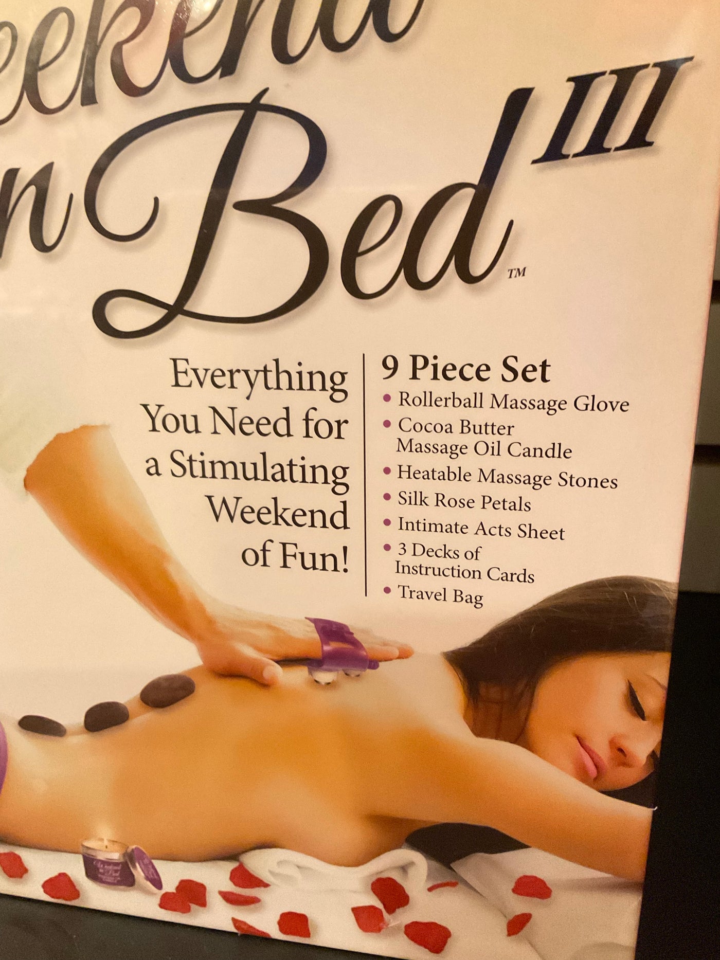 Weekend in Bed Tantric Massage Kit
