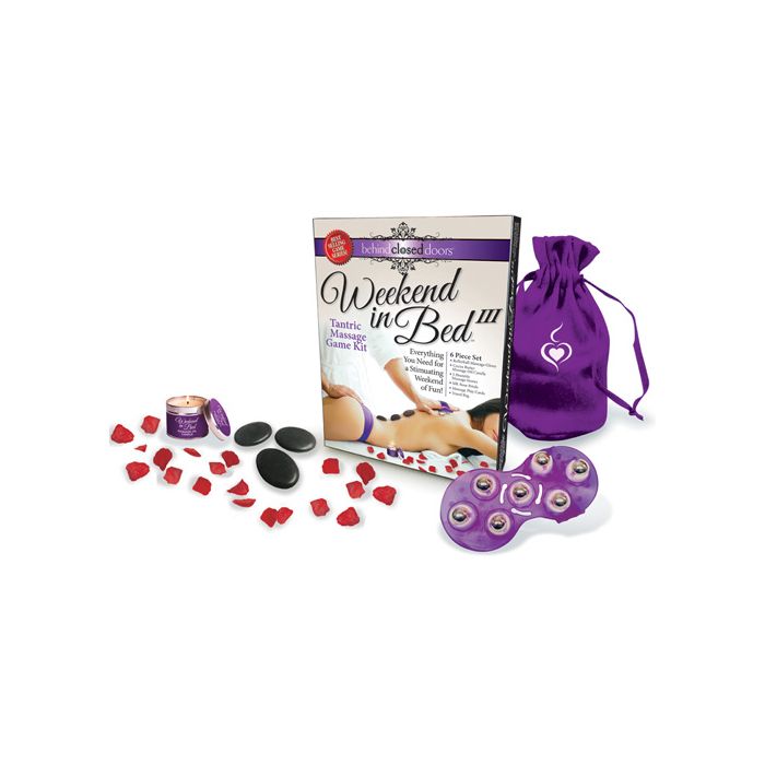 Weekend in Bed Tantric Massage Kit