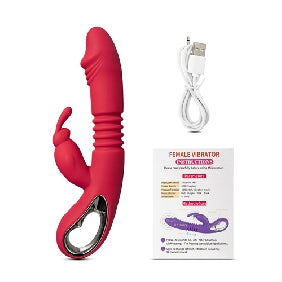 12 speed warming thruster wand vibrator with rabbit sold at Vixen's Lair adult toy and novelty store in Nassau, Bahamas.