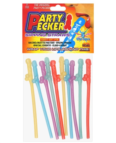 Colorful Penis Straws